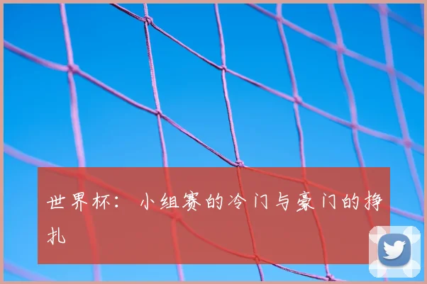 世界杯：小组赛的冷门与豪门的挣扎